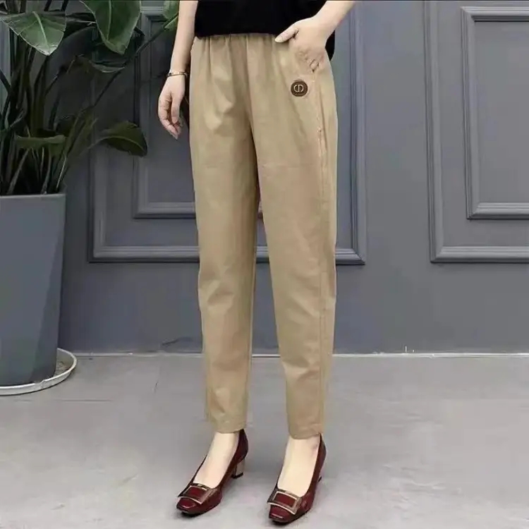 日系九分哈倫褲