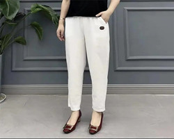 日系九分哈倫褲