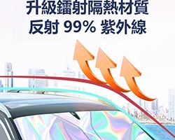 冰晶鐳射遮陽擋