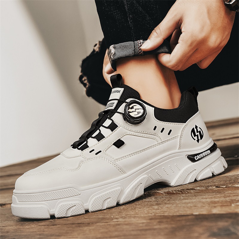 旋鈕時尚工作鞋