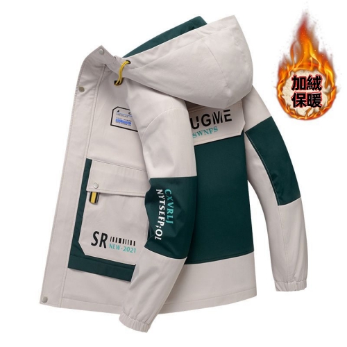 時尚加絨派克服