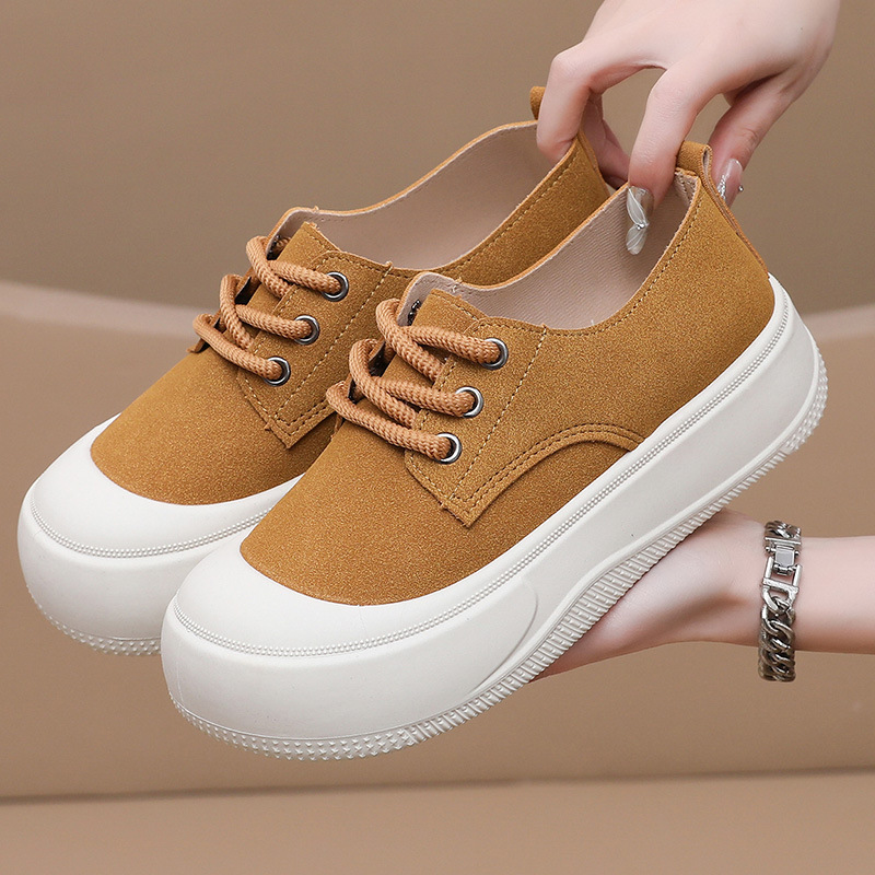 百搭厚底勃肯鞋