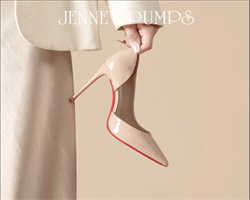 側空紅底細高跟