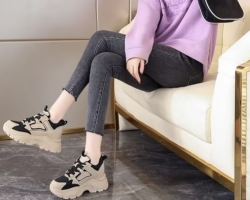 厚底防滑老爹鞋