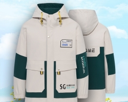 時尚加絨派克服