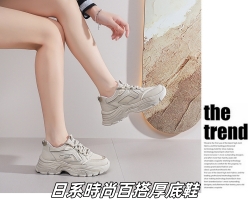 日系百搭厚底鞋