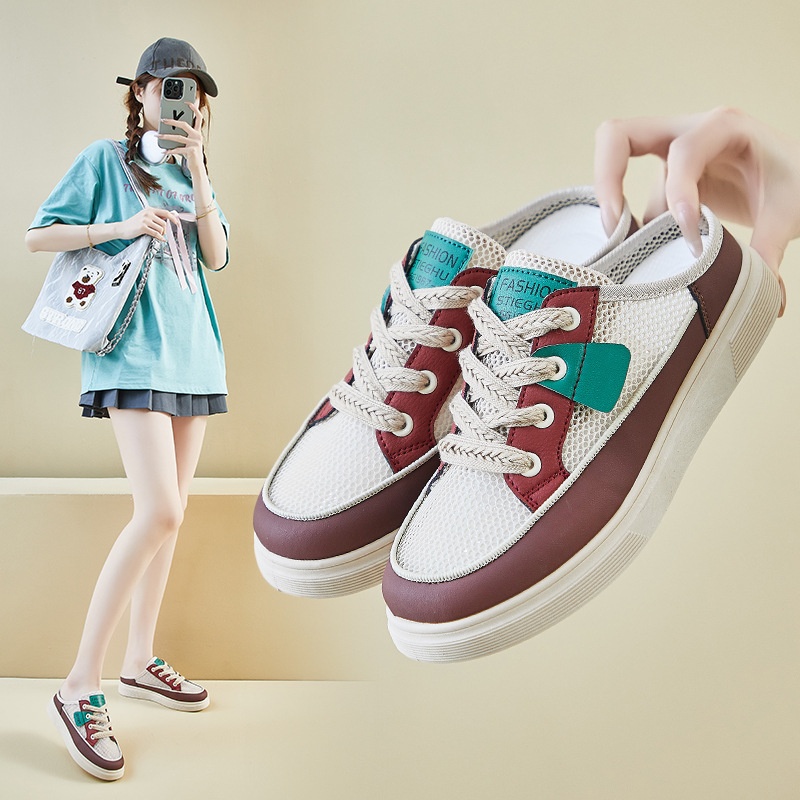 韓版百搭網面鞋