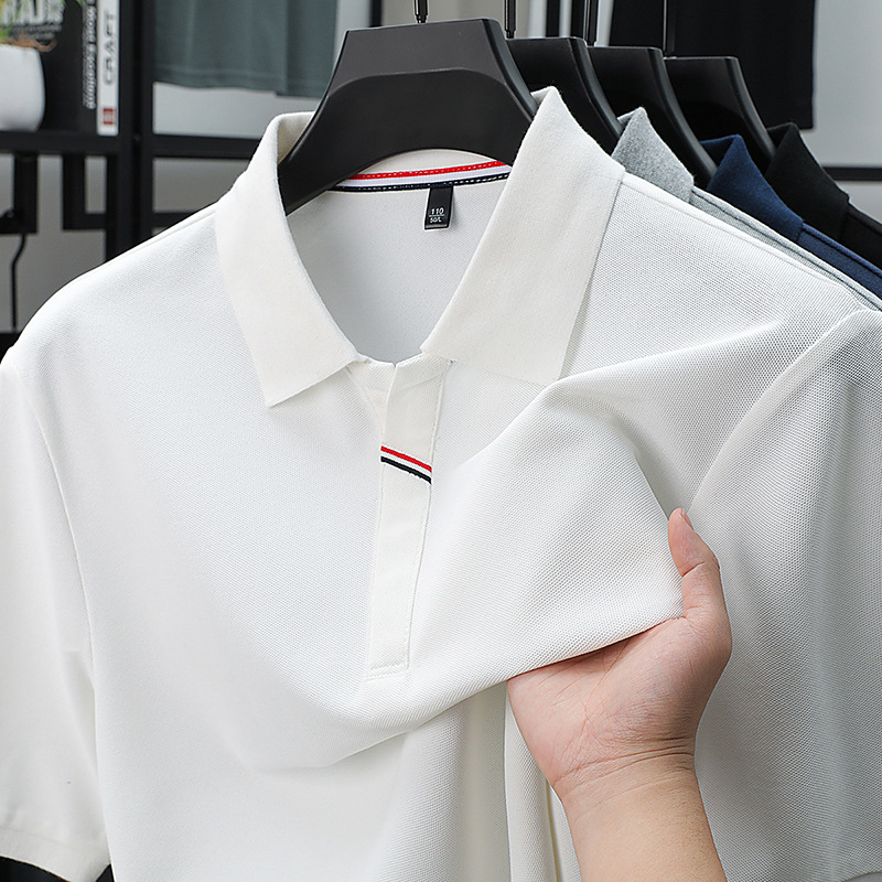 桑蠶絲polo衫