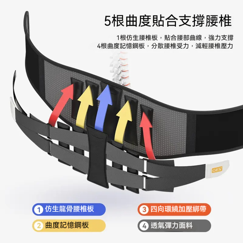 腰部固定護腰帶