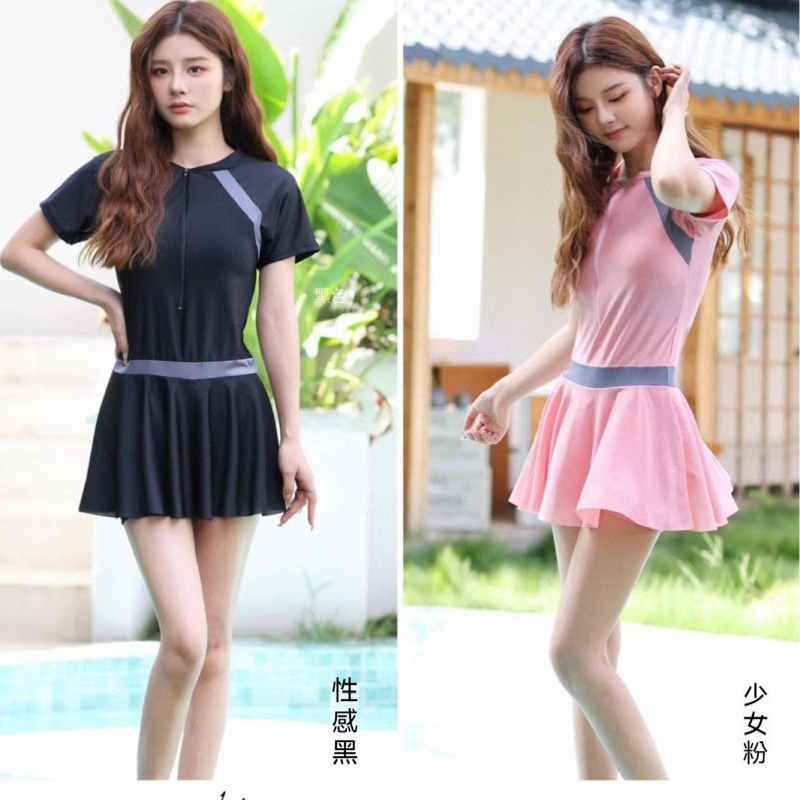 泳裝顯瘦連衣裙