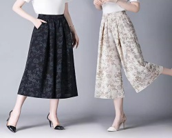 國風印花七分褲