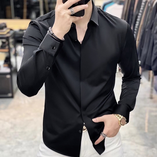 輕奢垂感長袖衫