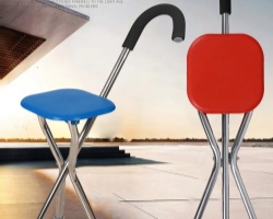 德國折疊拐杖椅