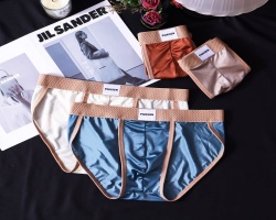 緞面冰絲三角褲