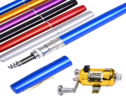 超迷你鋼筆魚竿