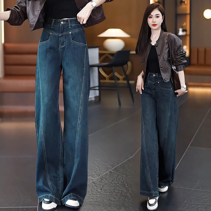 休閒顯瘦牛仔褲