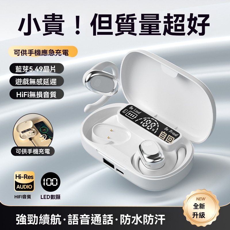 零感耳掛式耳機