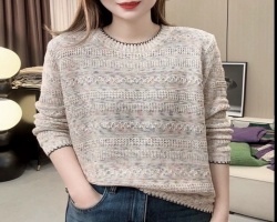 星空幻彩針織衫