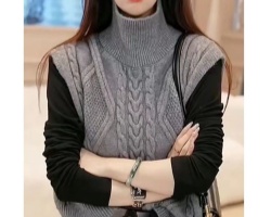 雙面穿針織馬甲